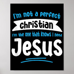 Jezus Mannen Vrouwen Kinderen Pret Christelijk Bij Poster