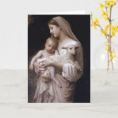 JEZUS, MARIA EN HET LAM KAART (Gele Bloem)