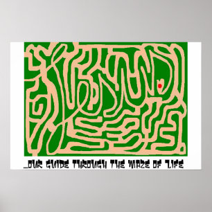 Jezus maze poster