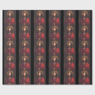 Jezus met doornenkroon cadeaupapier