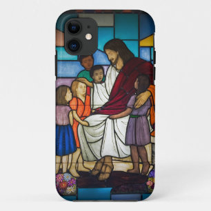 Jezus met Kinderen iPhone 11 Hoesje