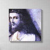 Jezus met kruis canvas afdruk (Voorkant)