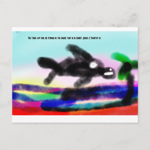 Jezus met ons briefkaart