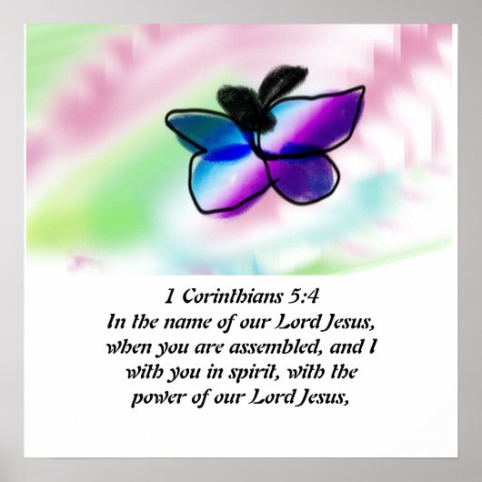 Jezus met ons poster (Voorkant)