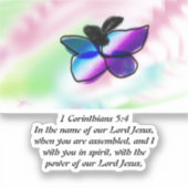 Jezus met ons sticker (Voorkant)