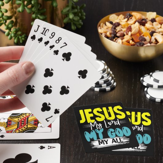 JEZUS, MIJN HEER, MIJN GOD, MIJN ALLES POKERKAARTEN (Insitu)