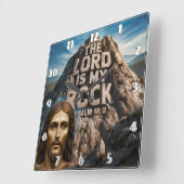 Jezus, mijn rots van eeuwen De Heer is mijn rots Vierkante Klok (Hoek)