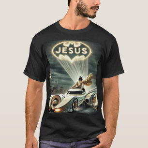 Jezus mobiel: Verlosser in de nacht T-shirt