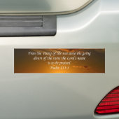 Jezus moet worden geprezen! bumpersticker (Op auto)