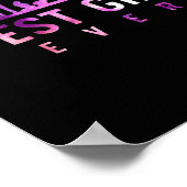 Jezus Nativiteit Religieuze Christelijke kerst Poster (Hoek)