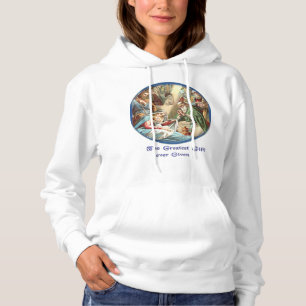 Jezus nativiteitsscène hoodie