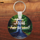 Jezus neemt de Sleutelhanger van het Wiel (Voorkant)