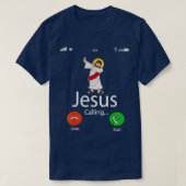 Jezus noemt kerstcadeau t-shirt (Design voorkant)
