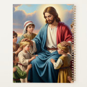 Jezus Omringd door Kinderen Planner (Achterkant)