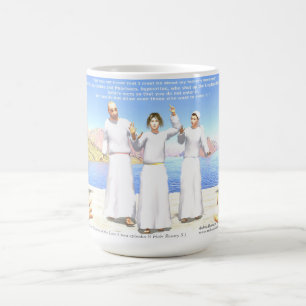 Jezus onder de wetgeleerden (twee afleveringen)  koffiemok