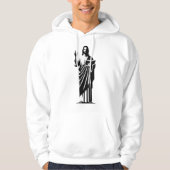 Jezus onderricht hoodie (Voorkant)