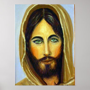 Jezus ons Savior Poster