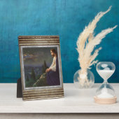 Jezus op een berg fotoplaat (Zijkant)