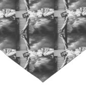 Jezus op een kruis korte tafelloper (Hoek)