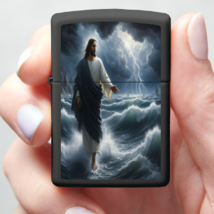 Jezus op het water: kalme hemel