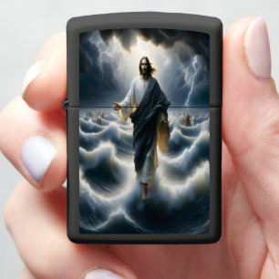 Jezus op het water: Storm veroverd