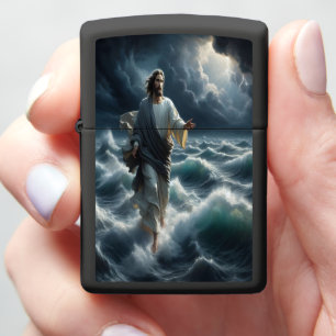 Jezus op het water: vredige Zeeen