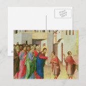 Jezus opent de ogen van een Man, geblindeerd, 1311 Briefkaart (Voorkant / Achterkant)
