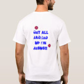 Jezus opgejaagd t-shirt (Achterkant)