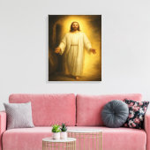 Jezus opgewekt uit het graf LDS Art Canvas (Insitu (Woonkamer))