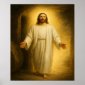 Jezus opgewekt uit het Tomb™ LDS Art Poster (Voorkant)