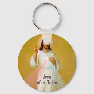 Jezus Pools kerstcadeau Sleutelhanger
