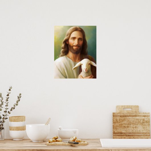 Jezus Poster (Keuken)
