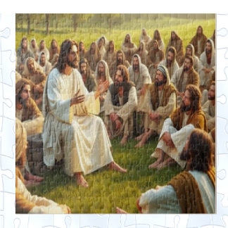 Jezus predikt puzzel