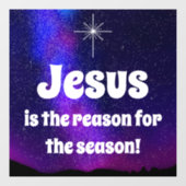 Jezus Raamsticker (Vel)