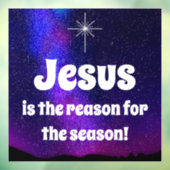 Jezus Raamsticker (Vel 3)