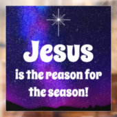 Jezus Raamsticker (Vel 2)