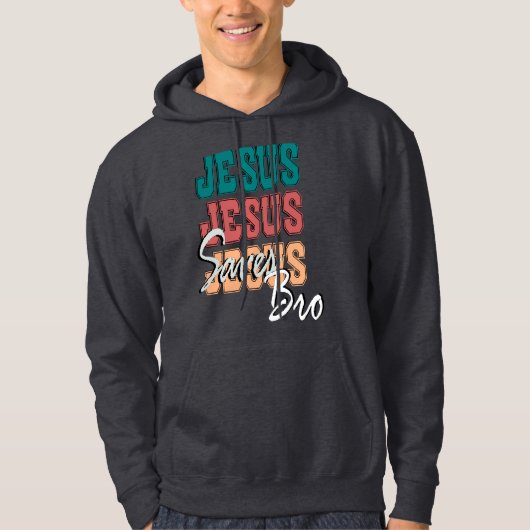 JEZUS REDT BRO HOODIE (Voorkant)