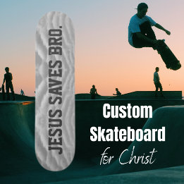 Jezus redt Bro. Skateboard