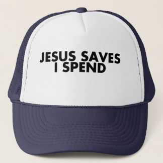 Jezus redt dat ik God zegene T-Shirt spenk Trucker Pet