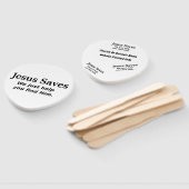 Jezus redt het, we helpen je hem te vinden handwaaier (Niet-gemonteerd)