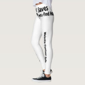 Jezus redt het, we helpen je hem te vinden leggings (Links)
