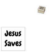 Jezus redt het, we helpen je hem te vinden 	rubberstempel (Gestempeld)