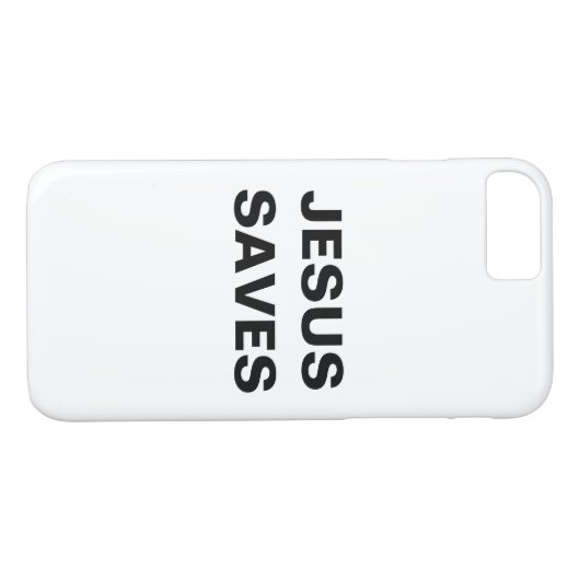 "Jezus redt" Inspirerend Case-Mate iPhone Case (Achterkant (Horizontaal))