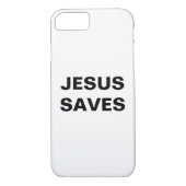 "Jezus redt" Inspirerend Case-Mate iPhone Case (Achterkant)