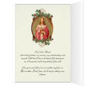 Jezus Religieuze Christelijke Floral  (Binnen (Links))