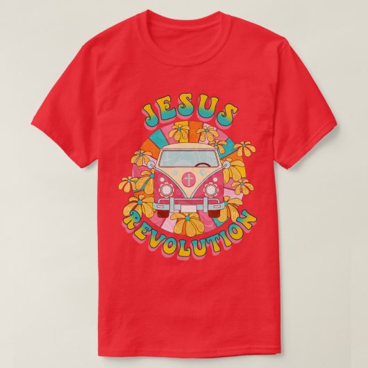Jezus Revolutie T-shirt (Design voorkant)