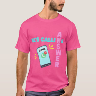Jezus roept t-shirt