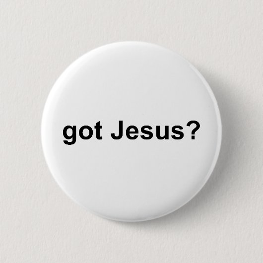 Jezus Ronde Button 5,7 Cm (Voorkant)