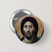 Jezus Ronde Button 5,7 Cm (Voorkant /achterkant)