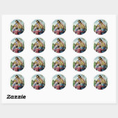 Jezus Ronde Sticker (Vel)